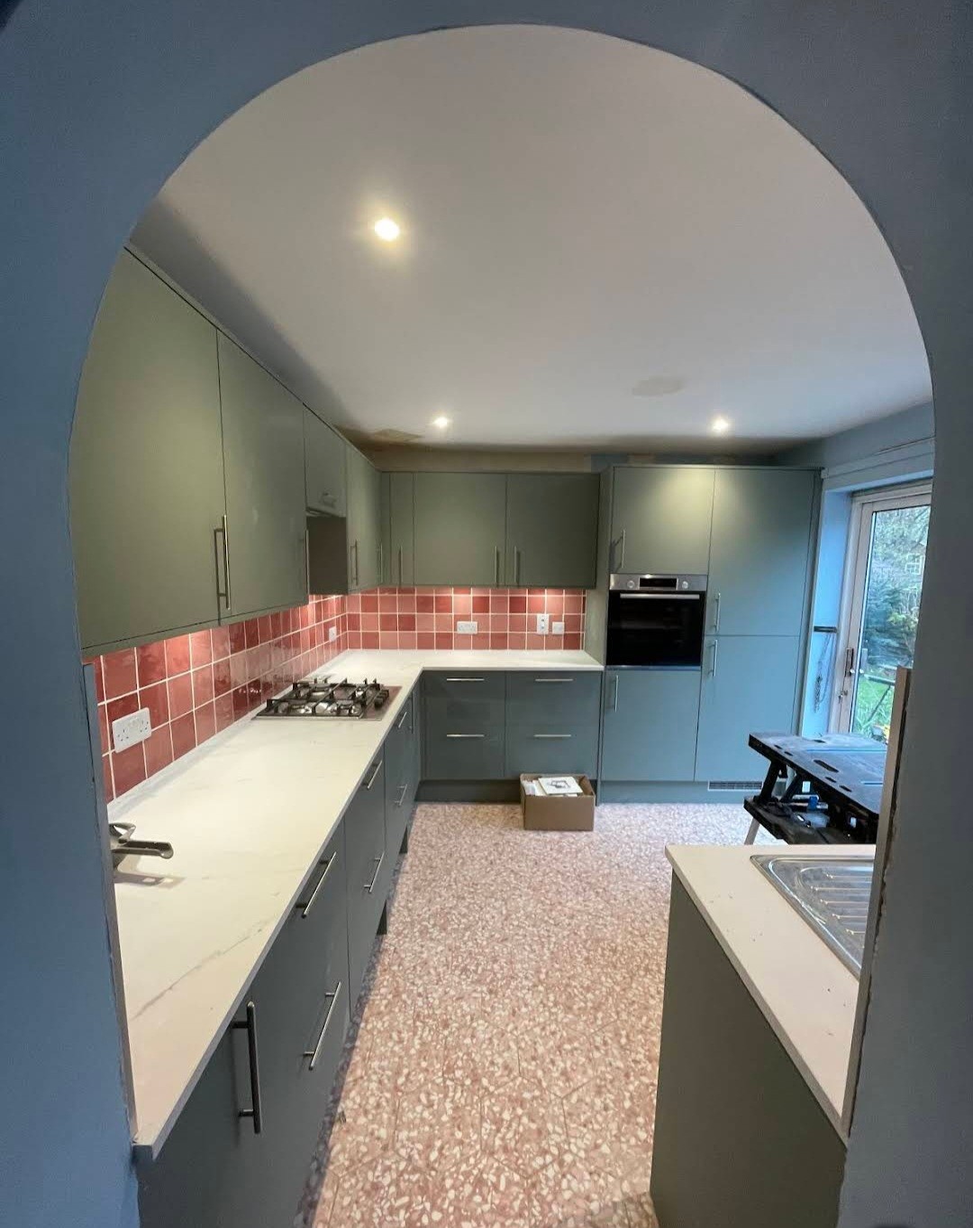 Arched Kitchen Threshold